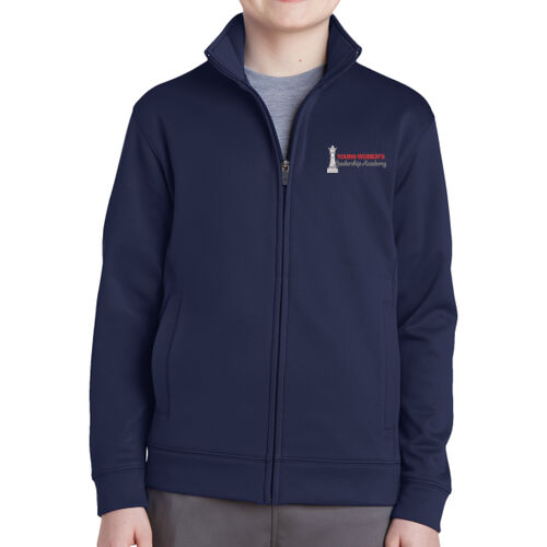 YWLA Logo Sport-Wick Jacket Full Zip Thumbnail