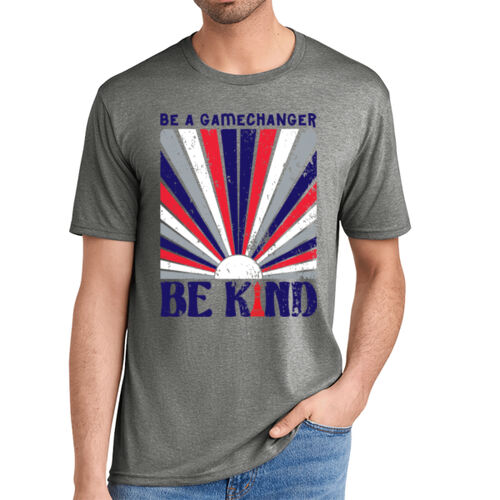 Adult District Tri-Blend Be a Gamechanger -Be Kind Thumbnail